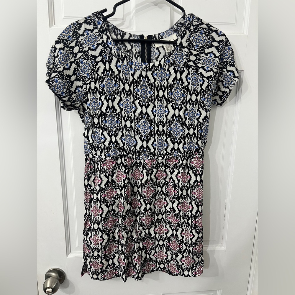 Sans Souci short sleeve mini dress